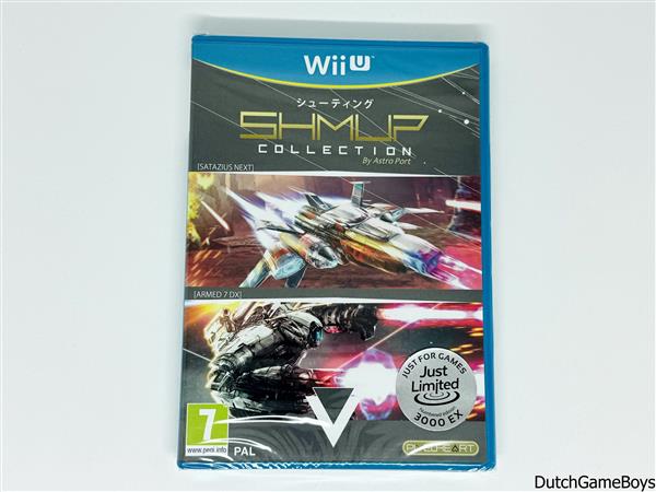 Grote foto nintendo wii u shmup collection 2813 of 3000 eur new sealed spelcomputers games overige games
