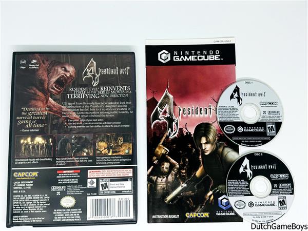 Grote foto nintendo gamecube resident evil 4 usa spelcomputers games overige nintendo games