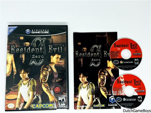 Grote foto nintendo gamecube resident evil zero usa spelcomputers games overige nintendo games
