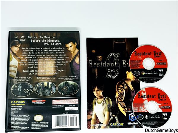Grote foto nintendo gamecube resident evil zero usa spelcomputers games overige nintendo games