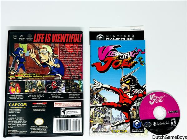 Grote foto nintendo gamecube viewtiful joe usa spelcomputers games overige nintendo games