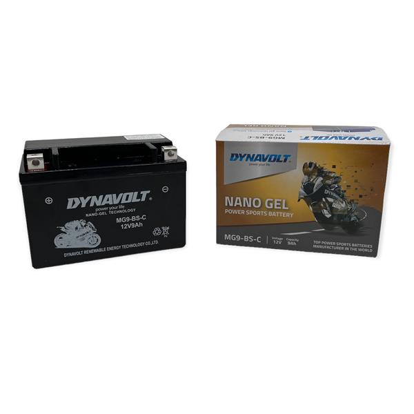 Grote foto accu dynavolt nano gel mg9 bs c dtx9 bs ytx9 bs motoren overige accessoires