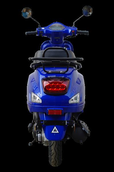 Grote foto kappenset candy blue rso sense vx50 s riva s vespa look s motoren overige accessoires