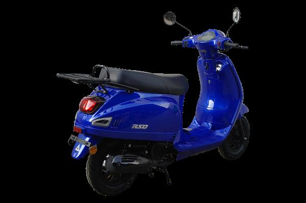 Grote foto kappenset candy blue rso sense vx50 s riva s vespa look s motoren overige accessoires