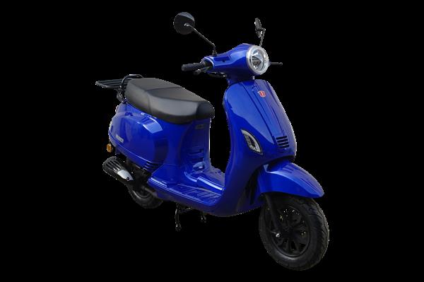 Grote foto kappenset candy blue rso sense vx50 s riva s vespa look s motoren overige accessoires