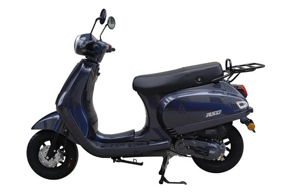 Grote foto kappenset metallic donker grijs rso sense vx50 s riva s vespa look s motoren overige accessoires