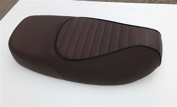 Grote foto buddyseat zadel bruin sportief rso sense vx50 riva vespelini vespa look motoren overige accessoires
