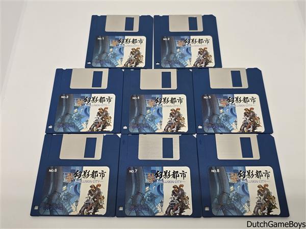 Grote foto msx turbo r illusion city spelcomputers games overige games