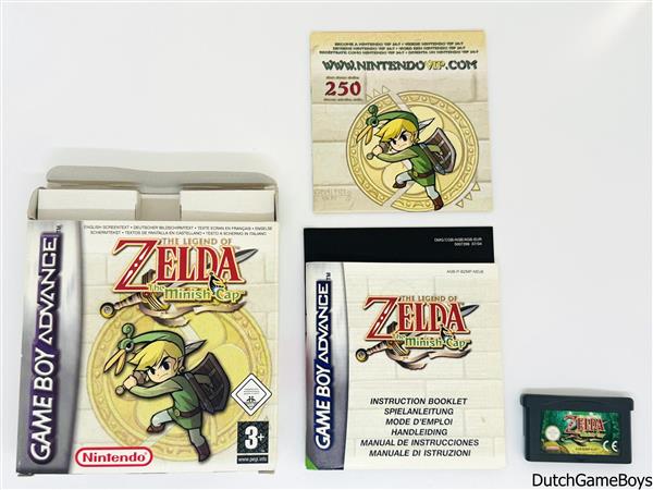 Grote foto gameboy advance gba the legend of zelda the minish cap neu6 spelcomputers games overige nintendo games