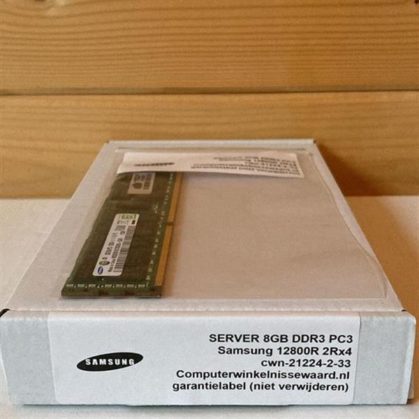 Grote foto samsung server geheugen 8gb ddr3 pc3l 12800r dimm samsung computers en software overige computers en software