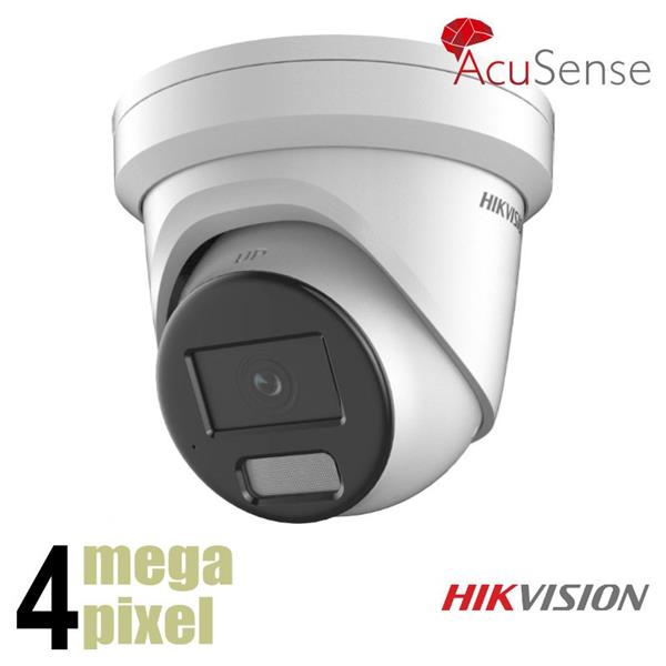 Grote foto hikvision 4mp acusense ip camera 2.8mm 30m nachtzicht darkfighter microfoon 2cd2346g2h iu audio tv en foto videobewakingsapparatuur
