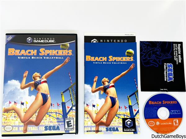 Grote foto nintendo gamecube beach spikers virtua beach volleyball usa spelcomputers games overige nintendo games