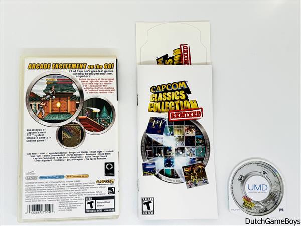 Grote foto psp capcom classic collection reloaded usa spelcomputers games overige merken