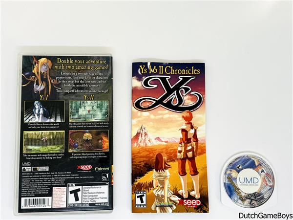 Grote foto psp ys i ii chronicles usa spelcomputers games overige merken