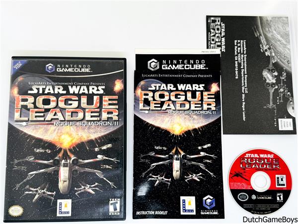 Grote foto nintendo gamecube star wars rogue leader rogue squadron ii usa spelcomputers games overige nintendo games