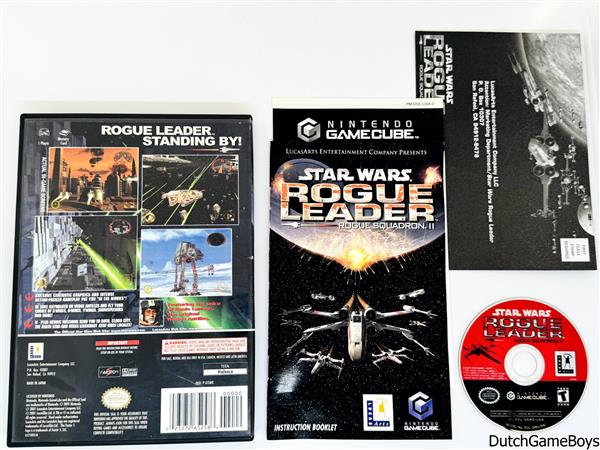 Grote foto nintendo gamecube star wars rogue leader rogue squadron ii usa spelcomputers games overige nintendo games