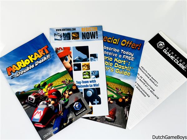 Grote foto nintendo gamecube mario kart double dash bonus disc usa spelcomputers games overige nintendo games