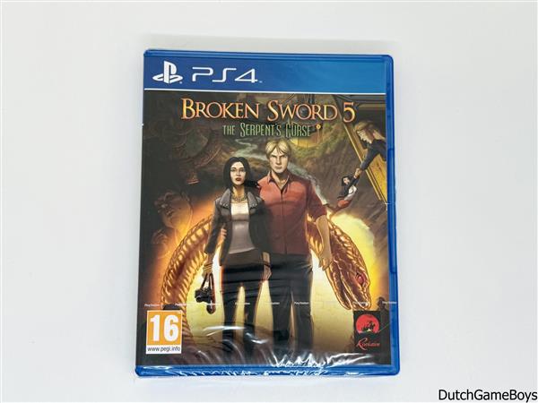 Grote foto playstation 4 ps4 broken sword 5 the serpent curse new sealed spelcomputers games overige games