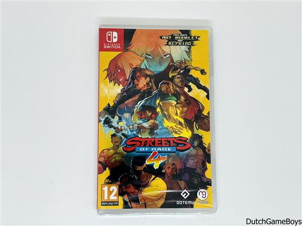 Grote foto nintendo switch streets of rage 4 new sealed spelcomputers games overige