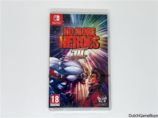 Grote foto nintendo switch no more heroes iii new sealed spelcomputers games overige