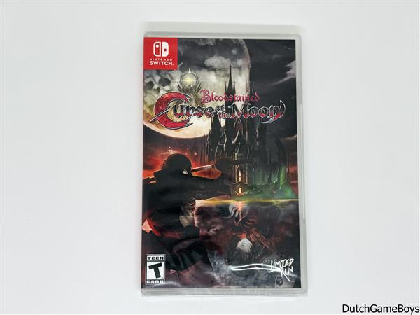 Grote foto nintendo switch limited run bloodstained curse of the moon new sealed spelcomputers games overige