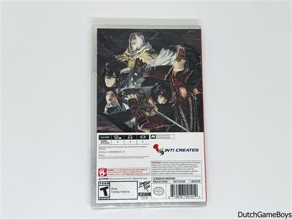 Grote foto nintendo switch limited run bloodstained curse of the moon new sealed spelcomputers games overige