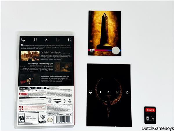 Grote foto nintendo switch limited run quake spelcomputers games overige