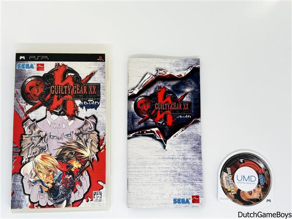 Grote foto psp guilty gear xx the midnight carnival reload japan spelcomputers games overige merken