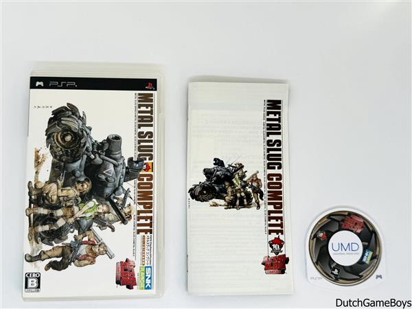 Grote foto psp metal slug complete japan spelcomputers games overige merken
