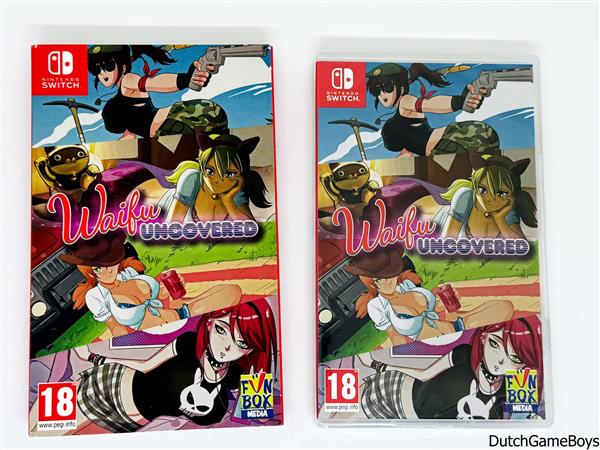 Grote foto nintendo switch waifu uncovered new sealed spelcomputers games overige