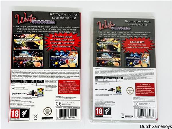 Grote foto nintendo switch waifu uncovered new sealed spelcomputers games overige