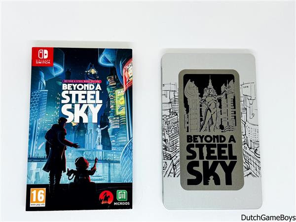 Grote foto nintendo switch beyond a steel sky steel book edition spelcomputers games overige