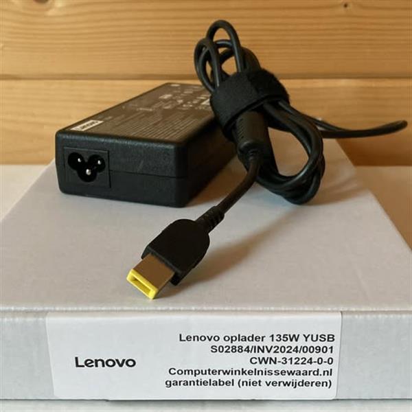 Grote foto nieuwstaat lenovo laptop adapter origineel 135w computers en software overige computers en software