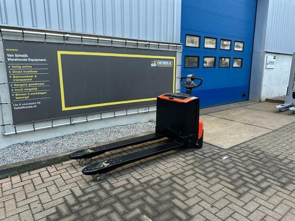 Grote foto vs 21941 elektrische palletwagen bt blokpallets doe het zelf en verbouw hefwerktuigen