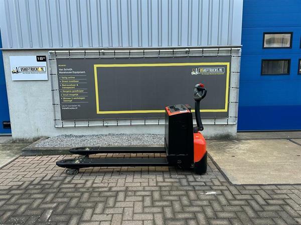 Grote foto vs 21941 elektrische palletwagen bt blokpallets doe het zelf en verbouw hefwerktuigen