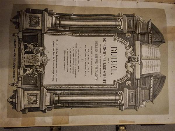 Grote foto bijbel antiek en kunst boeken en bijbels