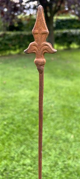 Grote foto plantensteun franse lelie met 2 ogen 116 cm. ps531 tuin en terras overige tuin en terras