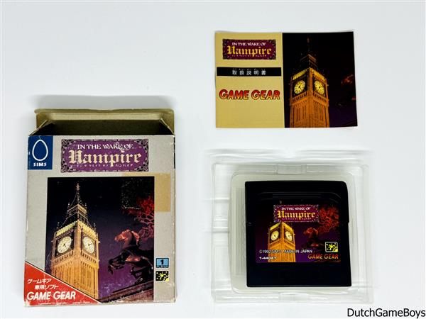 Grote foto sega game gear in the wake of vampire japan spelcomputers games overige nintendo games