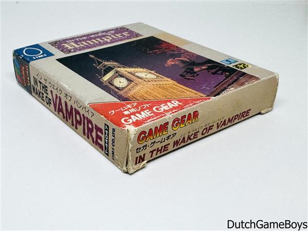 Grote foto sega game gear in the wake of vampire japan spelcomputers games overige nintendo games
