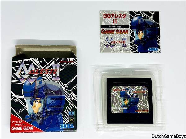 Grote foto sega game gear aleste ii japan spelcomputers games overige nintendo games