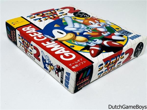 Grote foto sega game gear sonic tails 2 japan spelcomputers games overige nintendo games