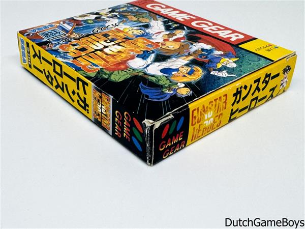 Grote foto sega game gear gunstar heroes japan spelcomputers games overige nintendo games