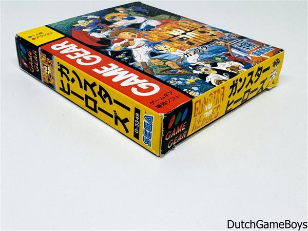 Grote foto sega game gear gunstar heroes japan spelcomputers games overige nintendo games