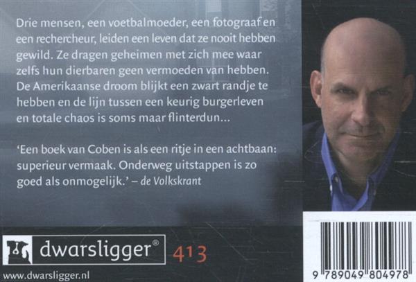Grote foto blijf dichtbij dwarsligger 413 boeken thrillers