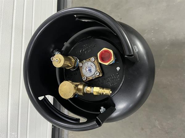 Grote foto heftruck tank 36ltr lpg gas vulbaar inclusief heftruck koppeling doe het zelf en verbouw hefwerktuigen