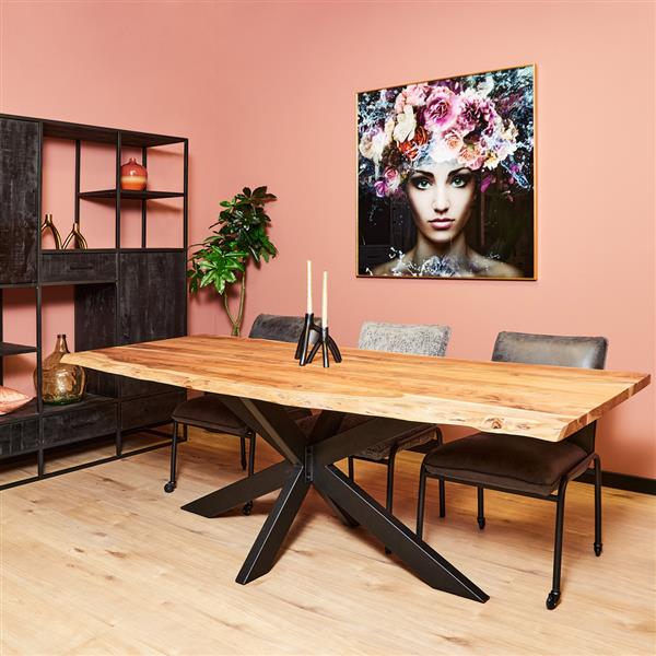 Grote foto boomstamtafel live edge 200 cm huis en inrichting eettafels