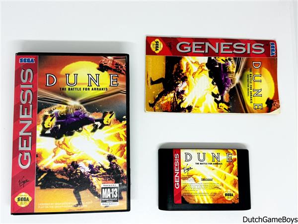 Grote foto sega genesis dune the battle for arrakis spelcomputers games overige merken