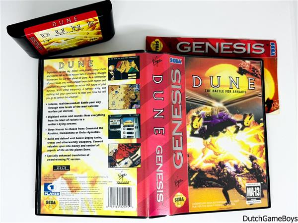 Grote foto sega genesis dune the battle for arrakis spelcomputers games overige merken