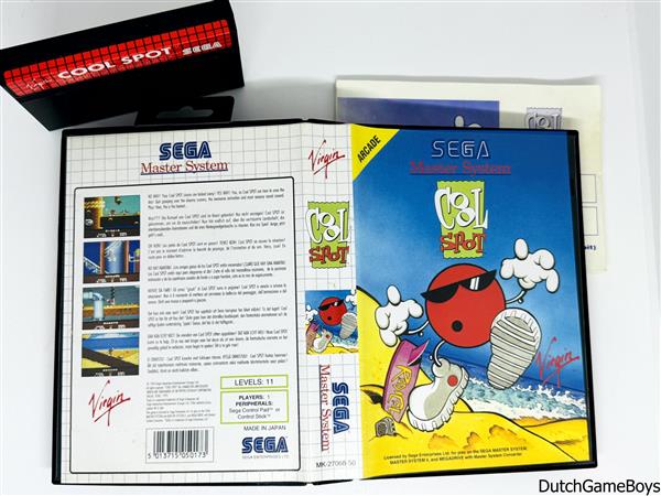 Grote foto sega master system cool spot spelcomputers games overige games