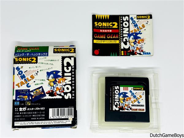 Grote foto sega game gear sonic the hedgehog 2 japan spelcomputers games overige nintendo games